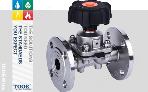 法蘭衛(wèi)生級隔膜閥