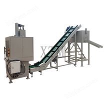 切邊機廢料回收輸送線