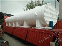 全塑臥式儲罐裝車中