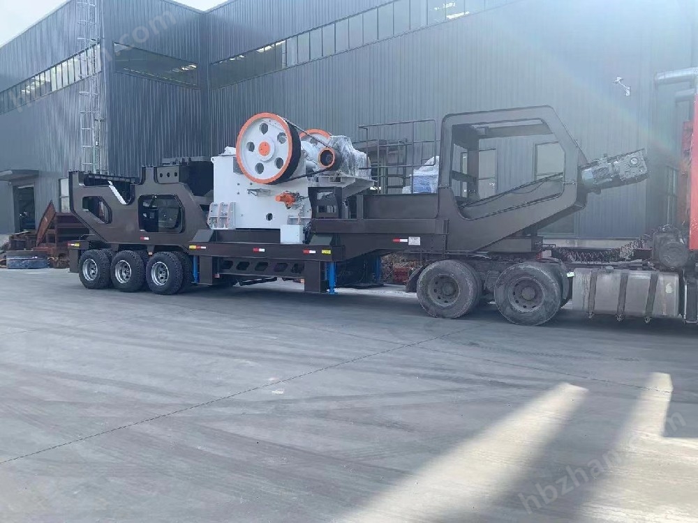 輪胎式移動破碎站