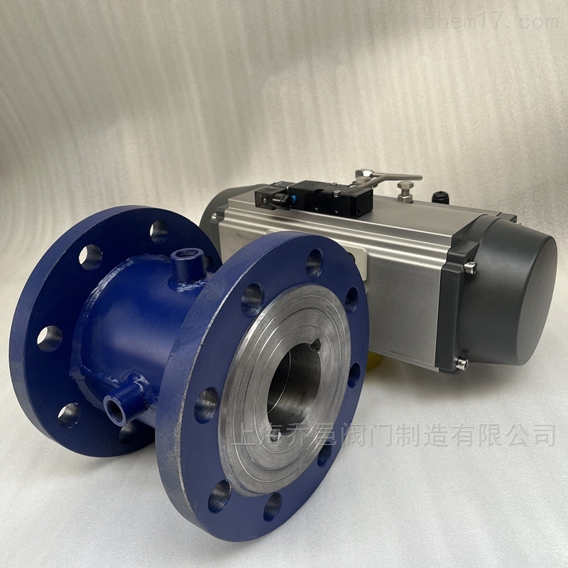 断电失气自动复位气动保温球阀