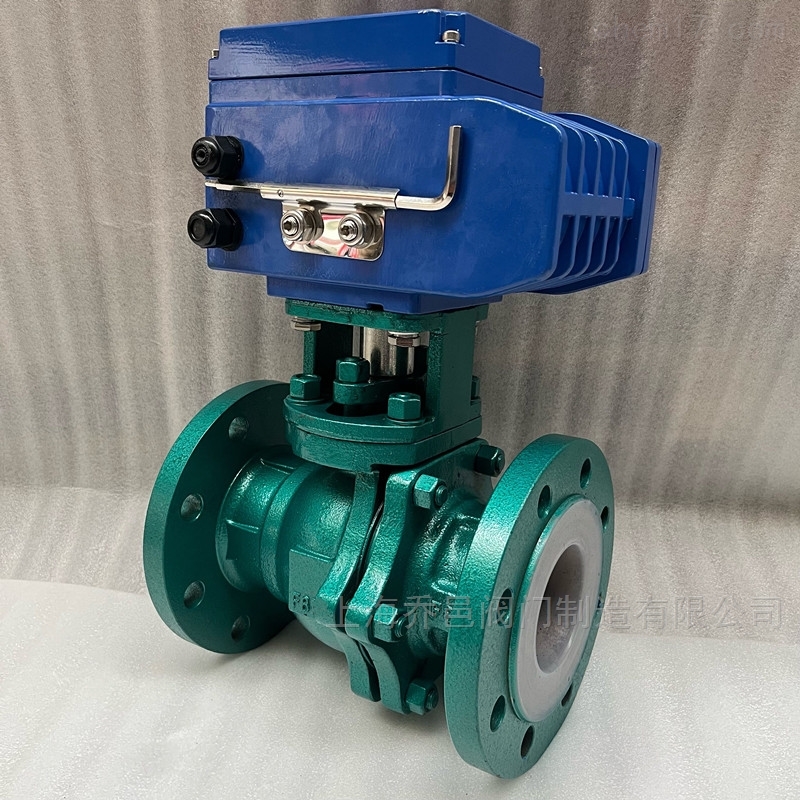 电动PFA衬里球阀